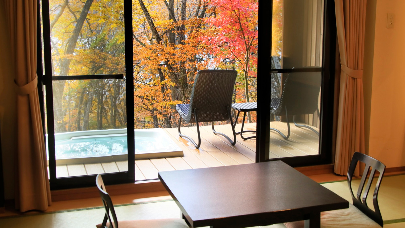 露天風呂付和室／露天風呂②