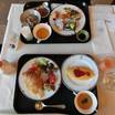 ホテル内で食べた朝食です