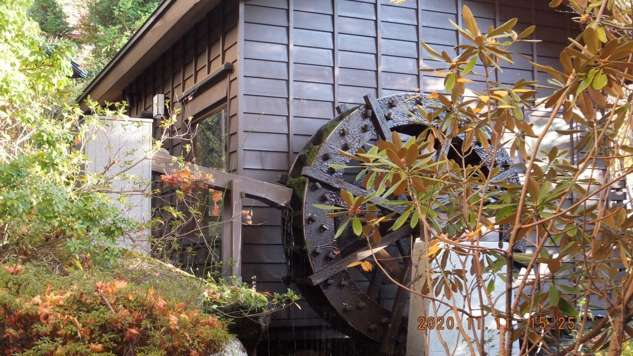 さらに水車の演出で盛り上がり