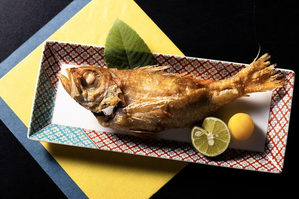 のどぐろの姿焼き 一例