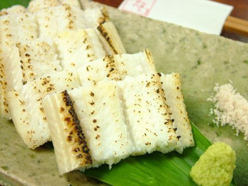 「広島　わなり」料理 583410 地穴子の白焼き☆呉市近郊産の穴子を、蒲刈の藻塩と山葵でどうぞ！