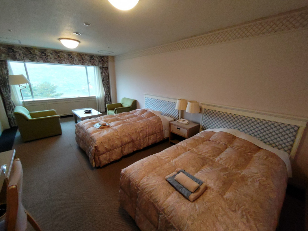 清潔感のあるスーペリアルツインの部屋