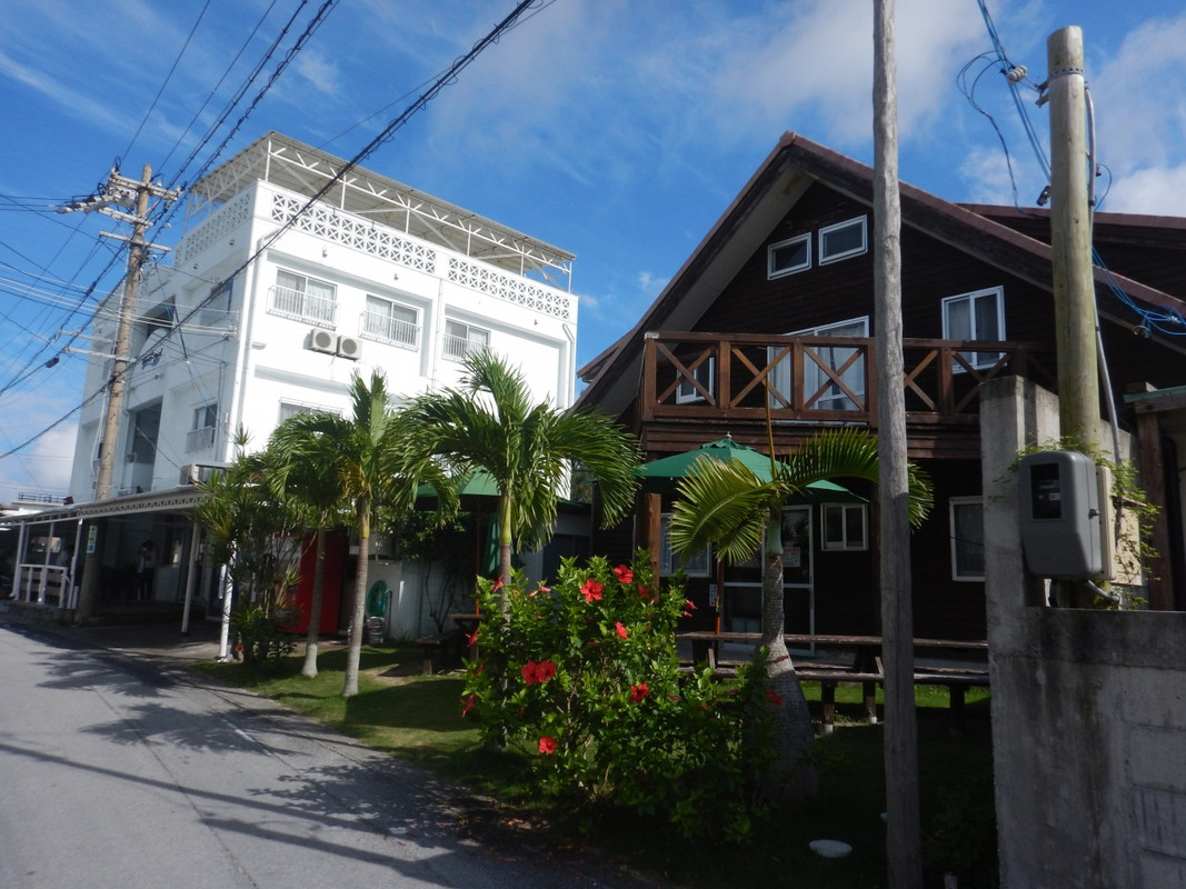 ペンションとログハウス