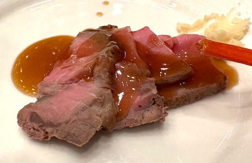 ローストビーフが美味しかった