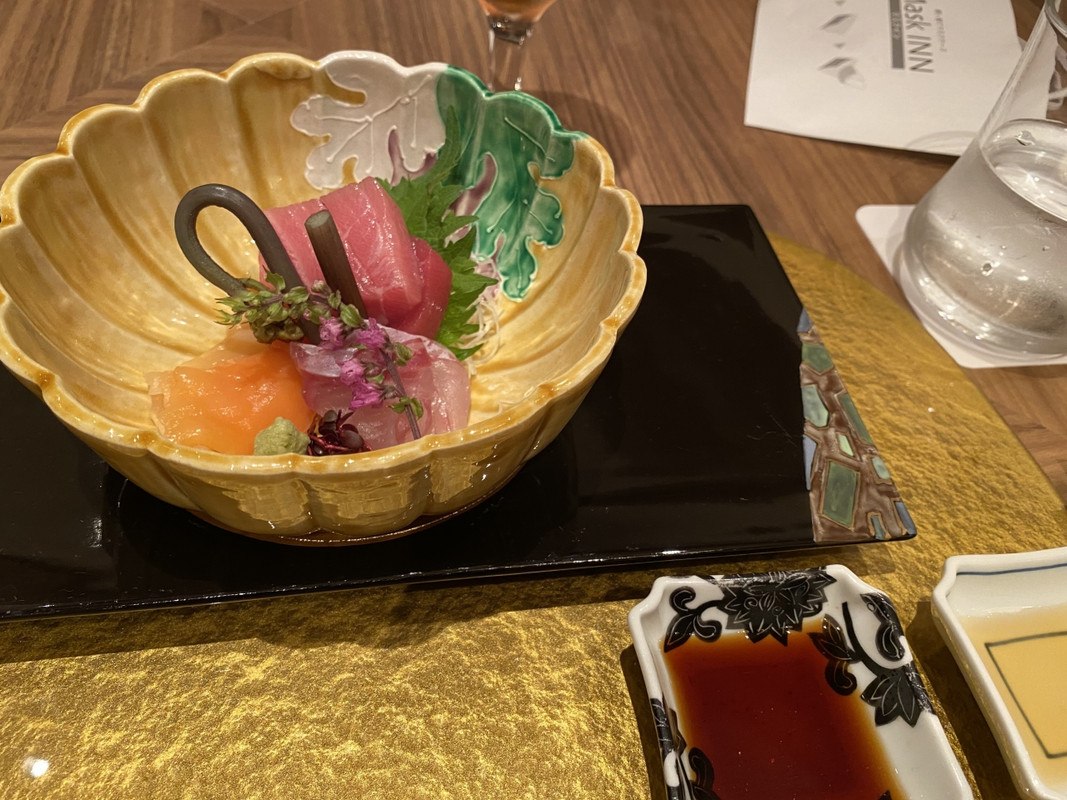 夕食お造り