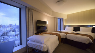 コーナートリプルルーム 禁煙  (エキストラベッド付, 3名利用)