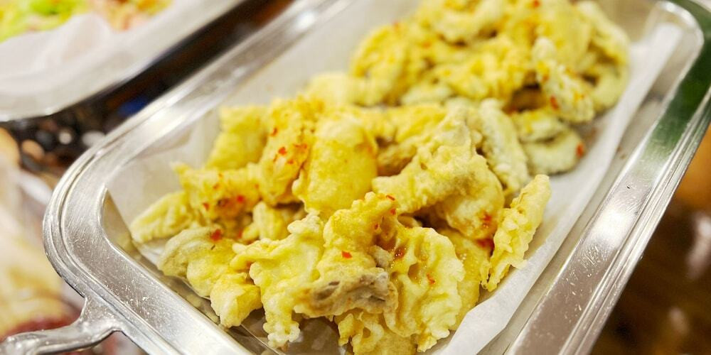 朝食ビュッフェ