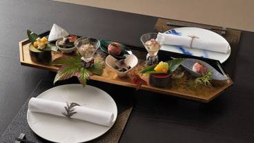 夕食／和会席料理一例① / 1