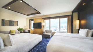 グランスイート 禁煙 (ツインルーム+エキストラベッド1台) 13階 3名 (室数限定)