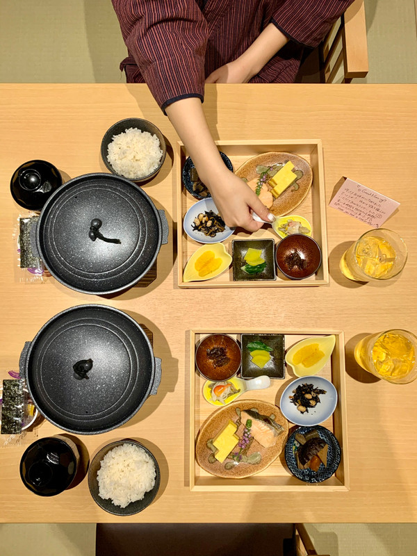 朝食にメッセージカードが添えられていたのも印象的でした◎