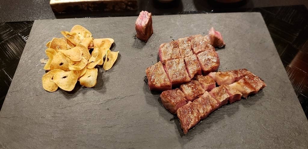 鉄板焼 富貴亭　料理① / 2