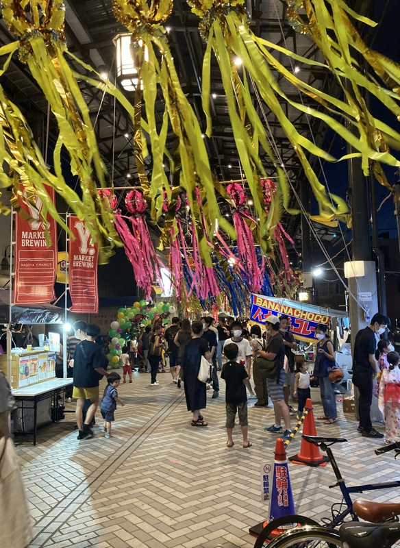 昨夜の「円頓寺商店街」七夕まつり