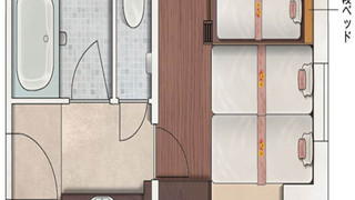 スタンダードルーム ベッド4台 禁煙 (お酒飲み放題、軽食無料)