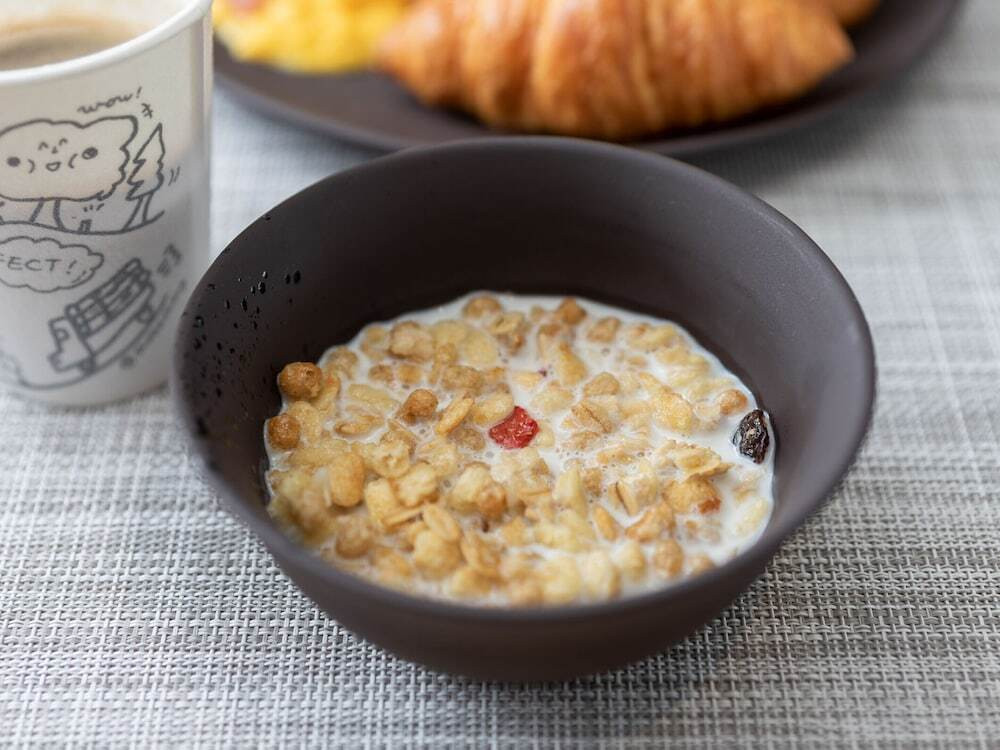 朝食ビュッフェ