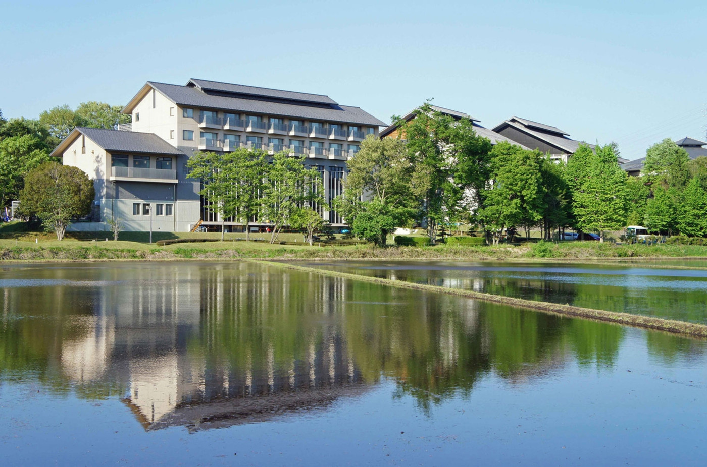 のどかな田園風景と温泉に癒されるホテル4783768