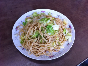 「かさや」料理 1157079 焼きそば大盛り