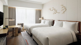 デラックス ルーム ダブルベッド 2 台 シティビュー