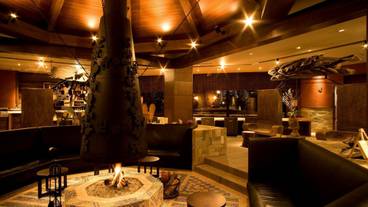 メインラウンジの暖炉 / 2