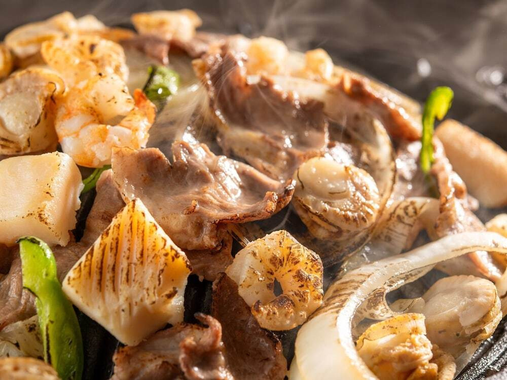 朝食ビュッフェ