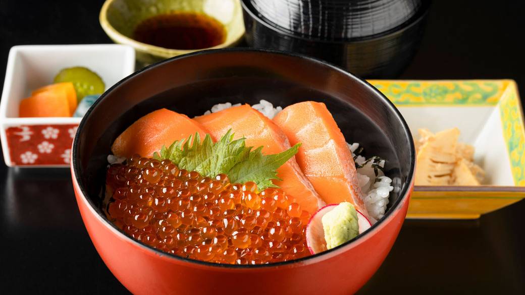 いくらサーモン丼 / 3