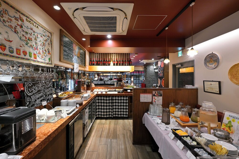 朝食ビュッフェ