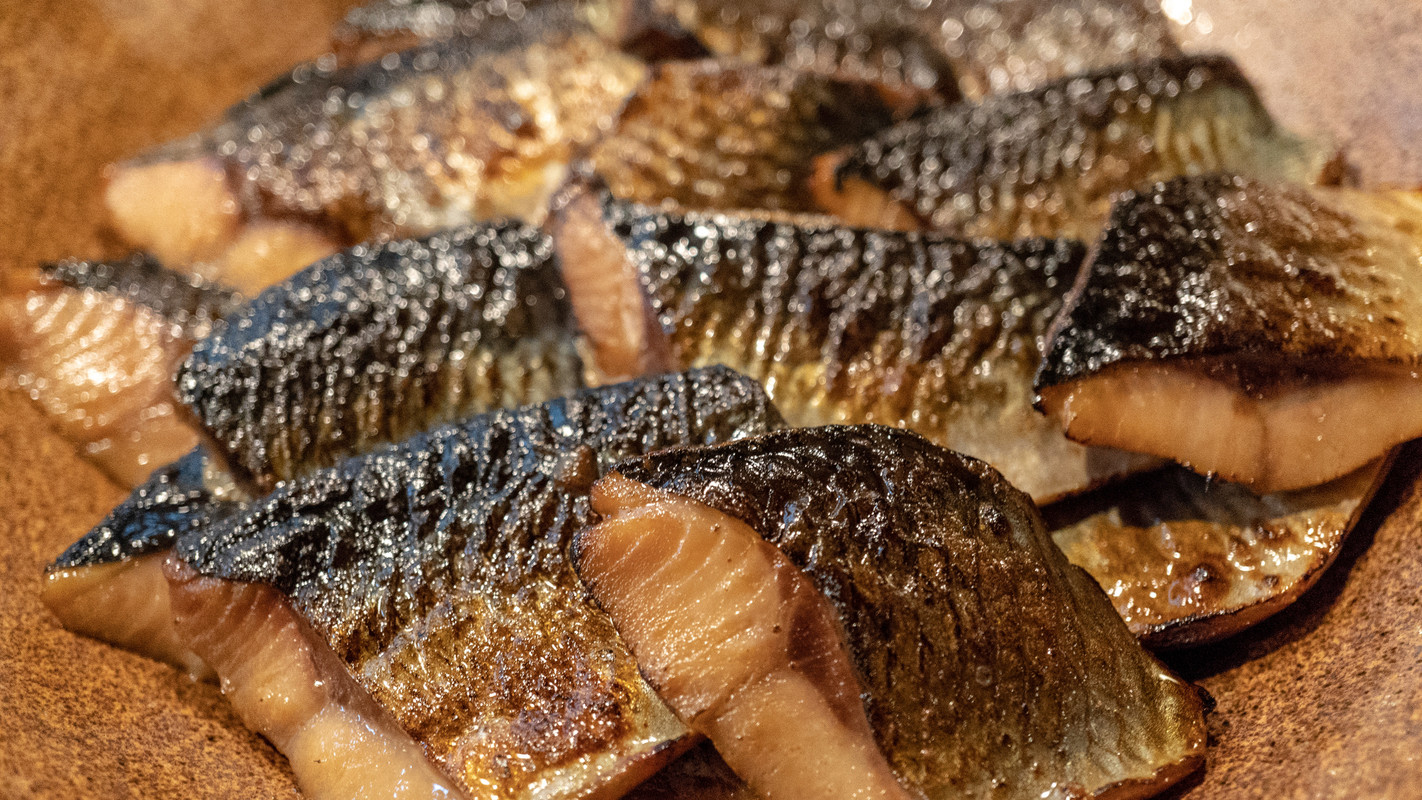 朝食ビュッフェ ニシン焼 みりん漬