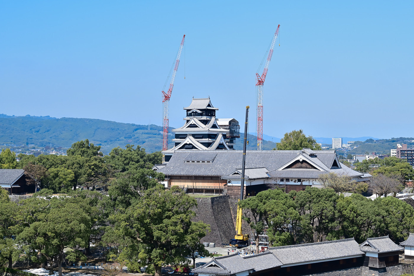 熊本城　復旧工事