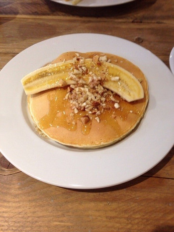「R STAR 三宿」 料理 31307515 バナナのパンケーキ