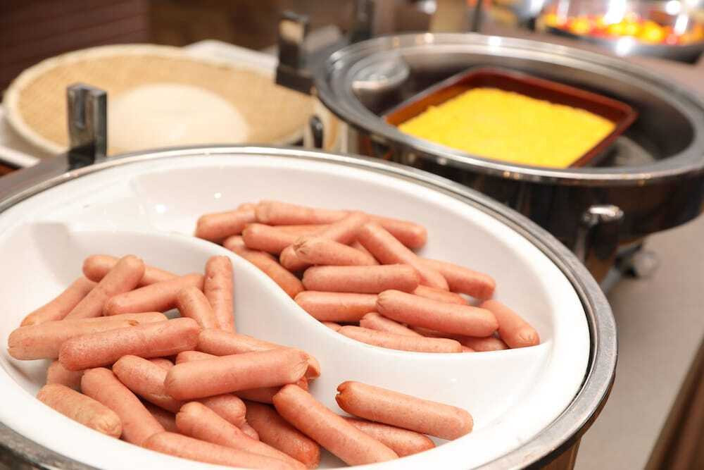 朝食ビュッフェ