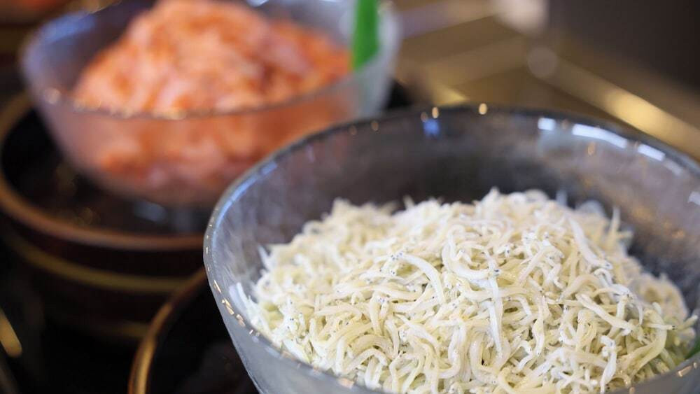 朝食ビュッフェ