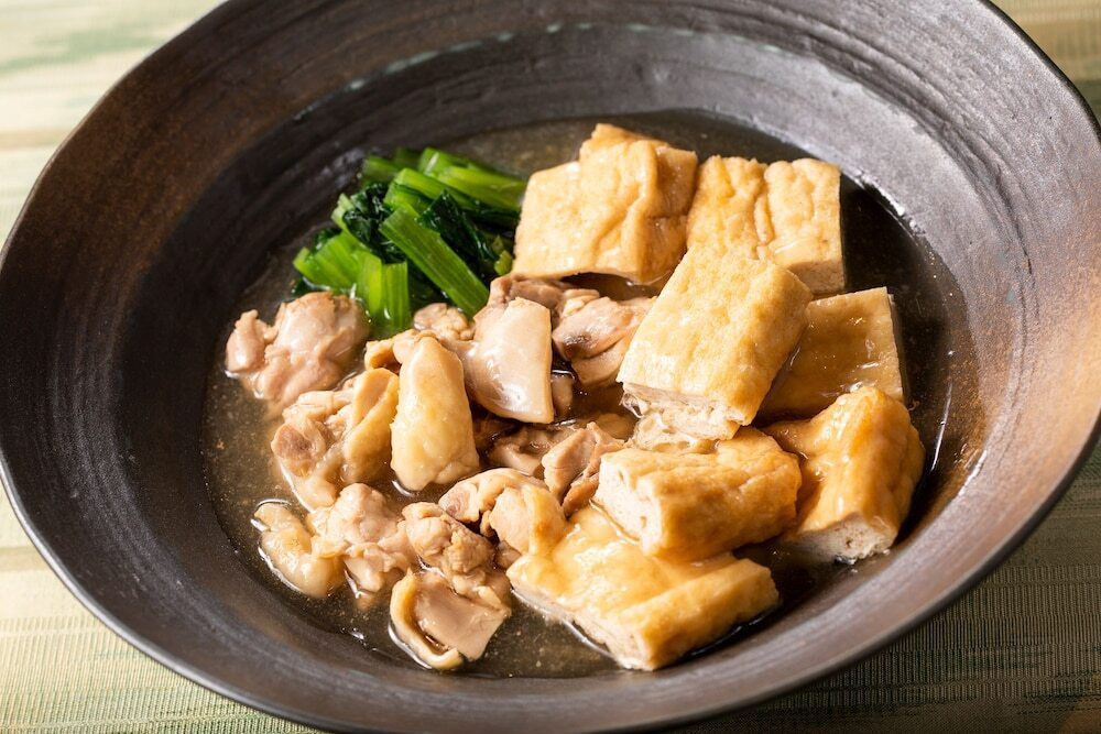 朝食一例／治部煮