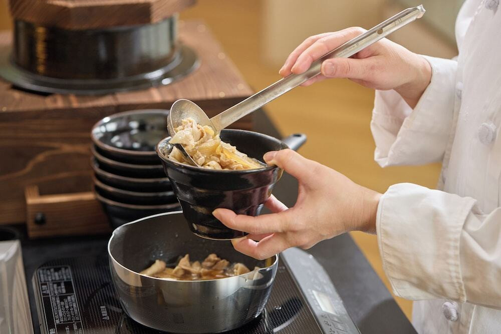 朝食ビュッフェ