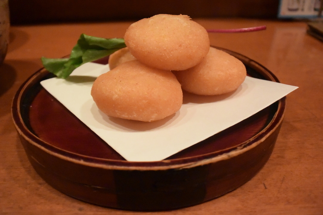 「酒とそば まるき」料理 683233 たらこいももち