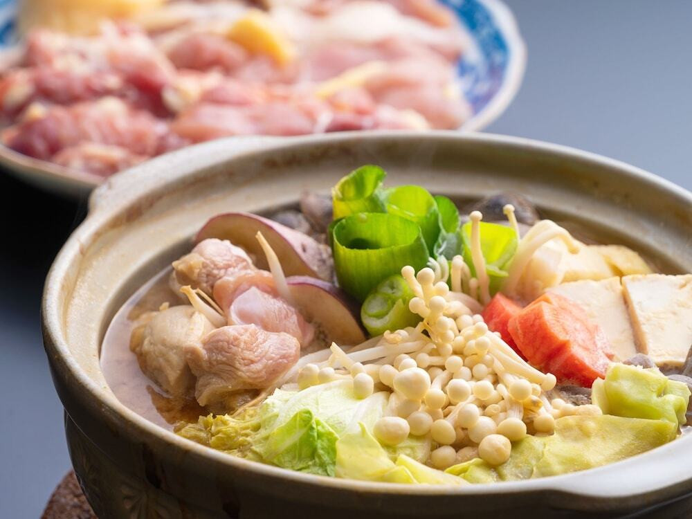 露天五右衛門風呂から、庭園の眺めを楽しもう3959277