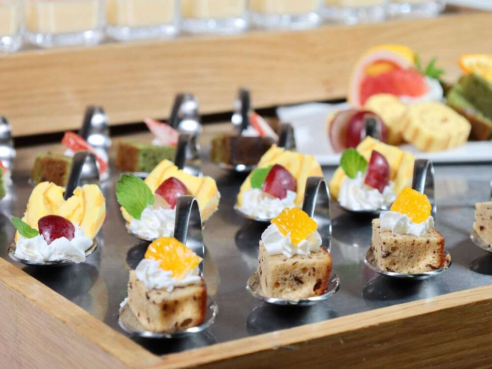 朝食ビュッフェ