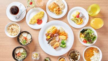 朝食ビュッフェ 一例① / 1