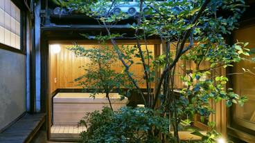 櫓屋 -ROYA- 1階 AWA101　坪庭、風呂 / 9