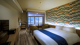 展望風呂（温泉）付き客室 [プレミア] [ダブルルーム] [禁煙] [夜景がきれい] [海が見える]