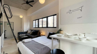 デラックス コンドミニアム 1 ベッドルーム 禁煙 シティビュー (bHotel Nekoyard 401)