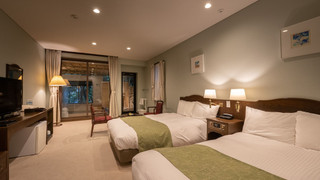 デラックス ツインルーム 禁煙 (Open Air Bath, Annex)