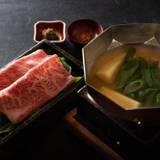 リブロースと京野菜しゃぶしゃぶ / 1