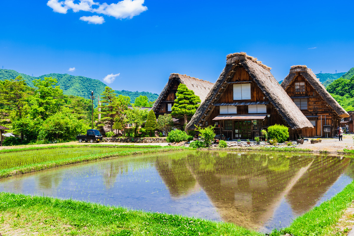 夏の白川郷