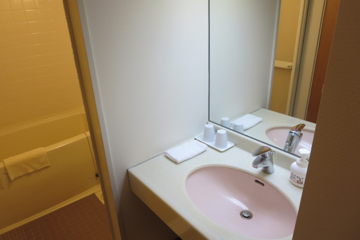 洗面所は独立していて嬉しい。