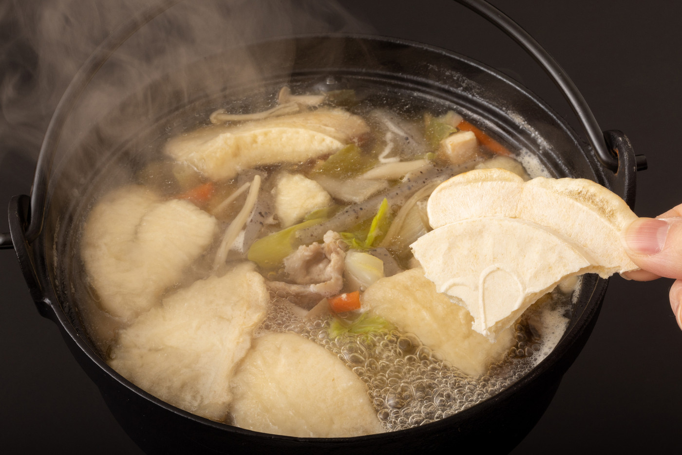 《青森県》八戸せんべい汁