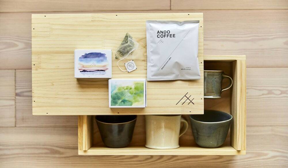 客室のミニバーでカフェタイム / 5