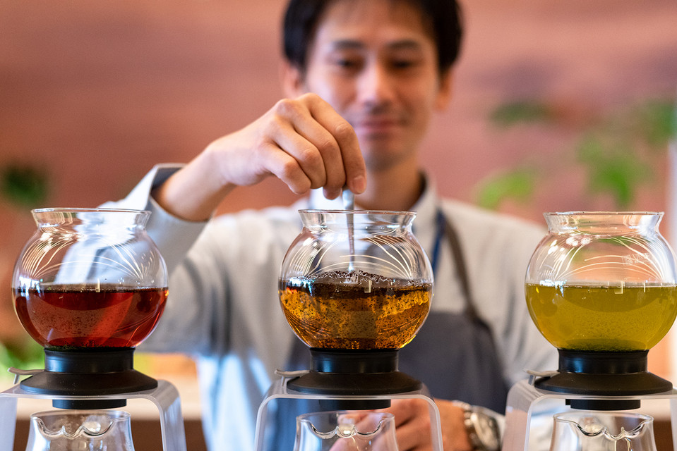 日本茶スタンド(ドリップティー)