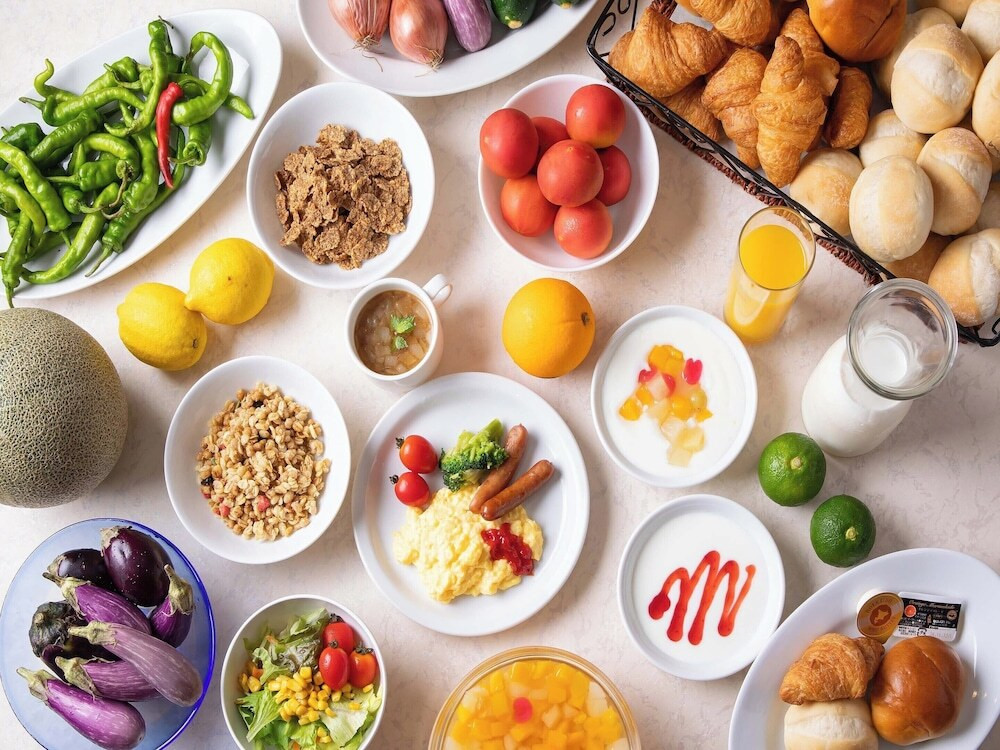 朝食ビュッフェ