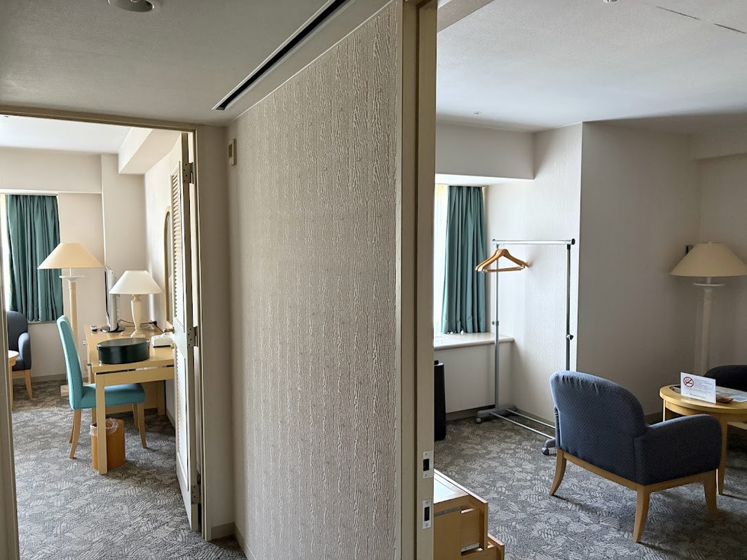 オフシーズンの平日の為、フォースルームにランクアップ。