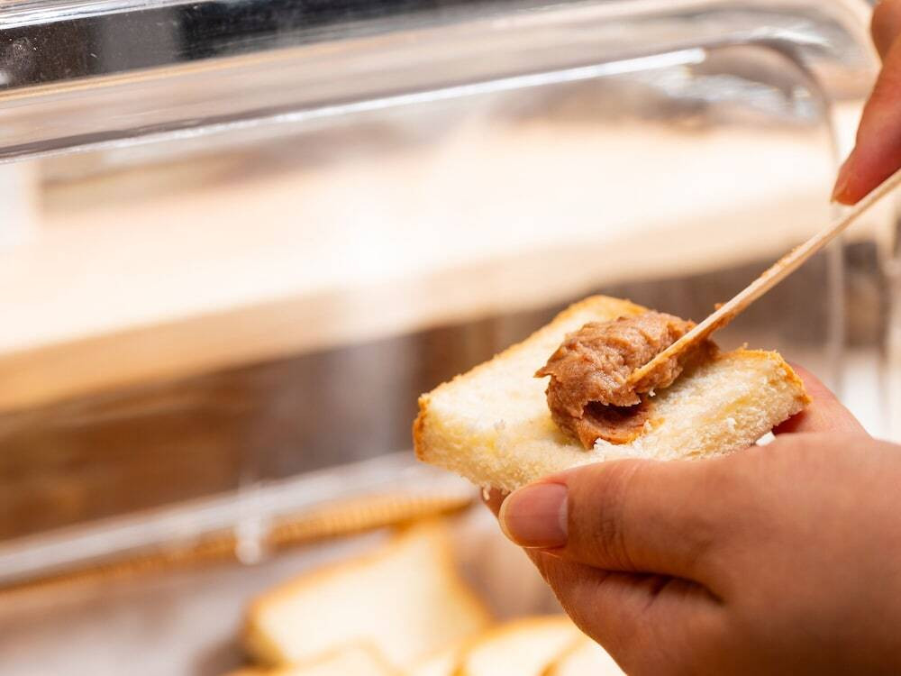 朝食ビュッフェ