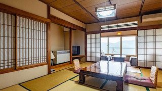 [１組限定] 最上階の“展望温泉付き客室“／和室 10畳＋8畳の二間続き